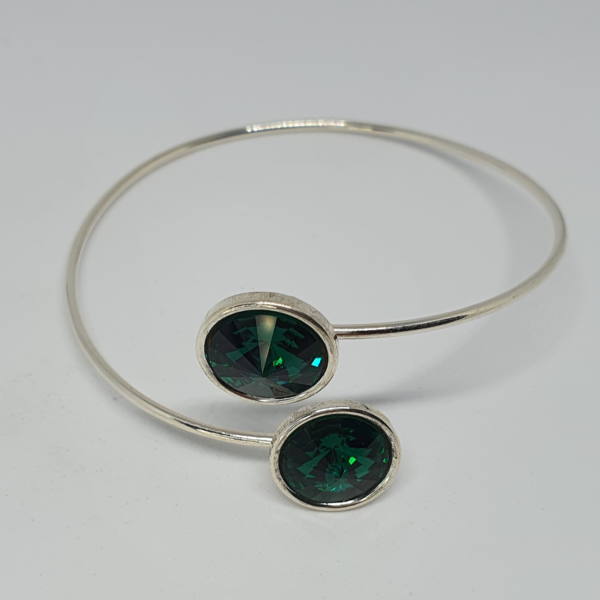 Pulsera con cristales Swarovski EMERALD - Imagen 2