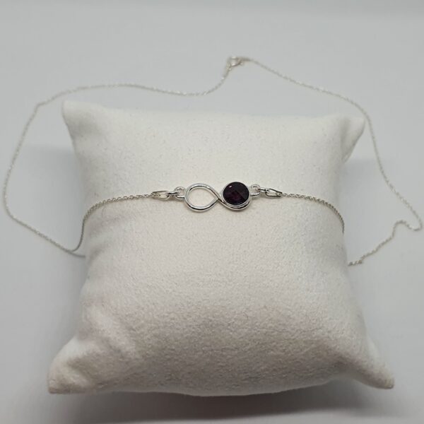 Collar Infinity (Amethyst) - Imagen 2