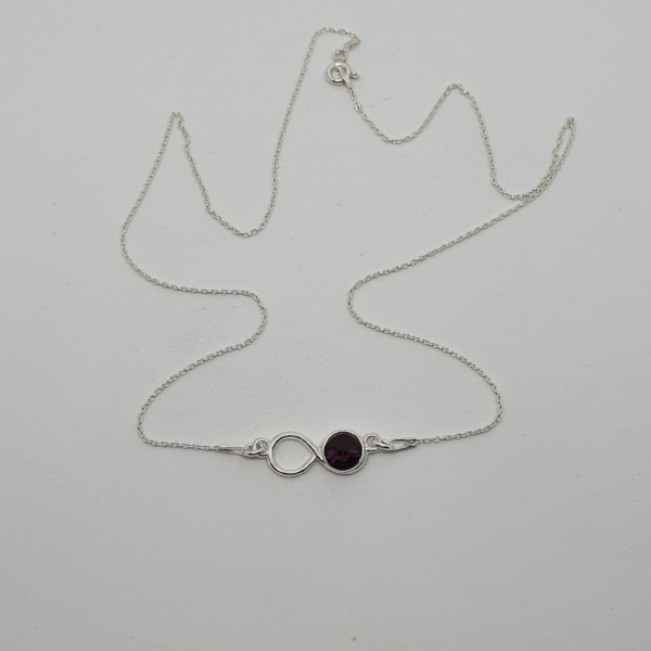 Collar Infinity (Amethyst) - Imagen 4