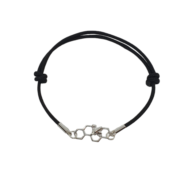 Pulsera Guita Abeja. Negro