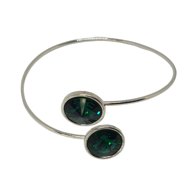 Pulsera con cristales Swarovski EMERALD