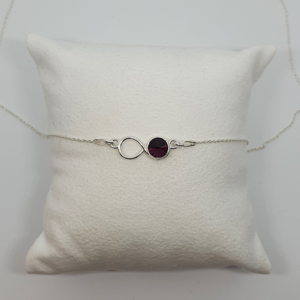 Collar Infinity (Amethyst) - Imagen 3