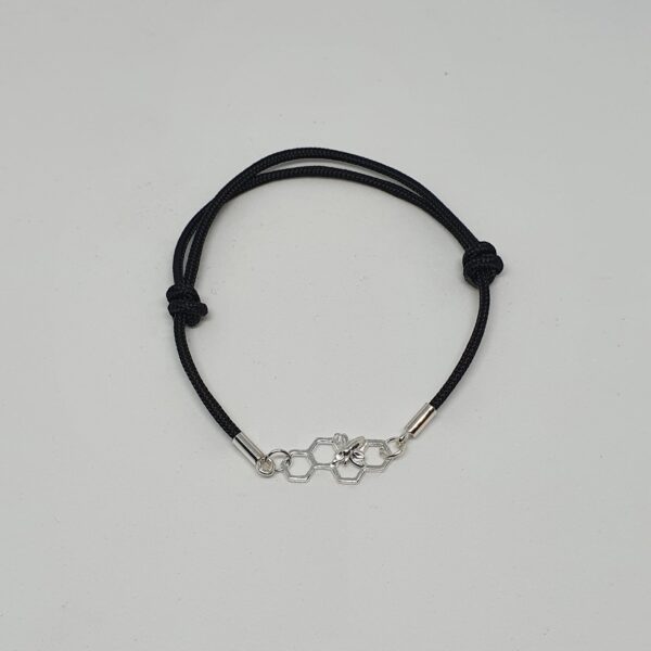 Pulsera Guita Abeja. Negro - Imagen 2