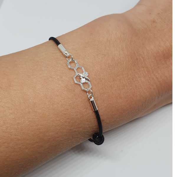 Pulsera Guita Abeja. Negro - Imagen 5