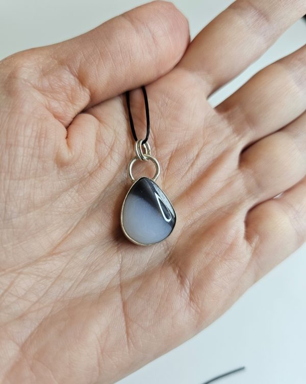 Colgante de plata con Merlenita - Imagen 4