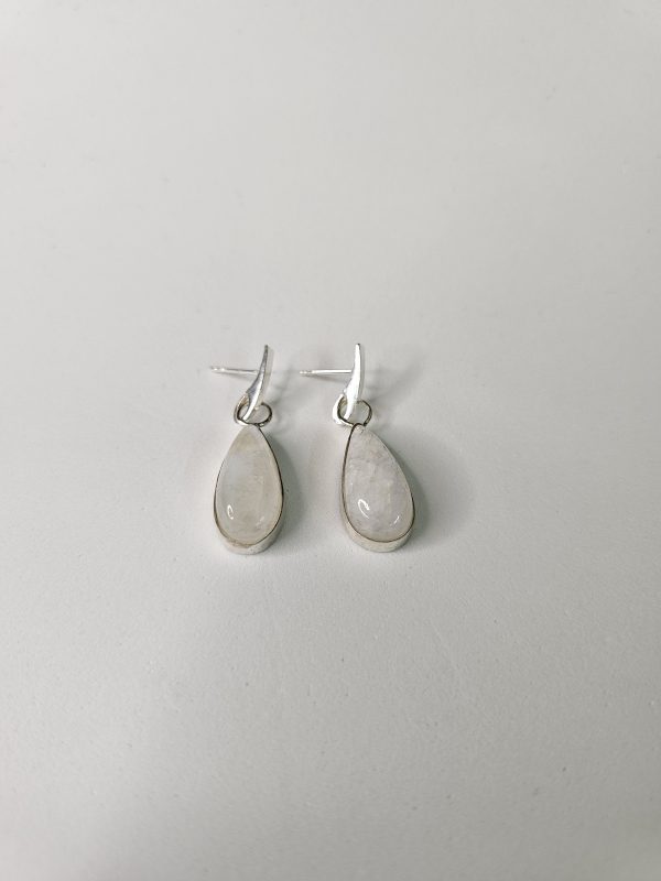 Pendientes con Piedra Luna - Imagen 2