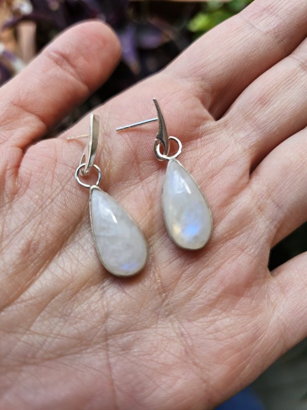 Pendientes con Piedra Luna - Imagen 4