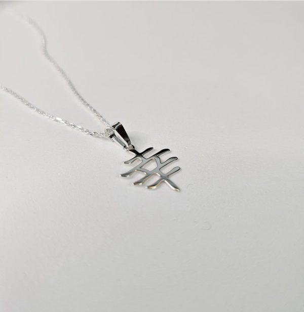 Colgante de caracter chino "Felicidad". Amuleto de Energía Positiva - Imagen 2