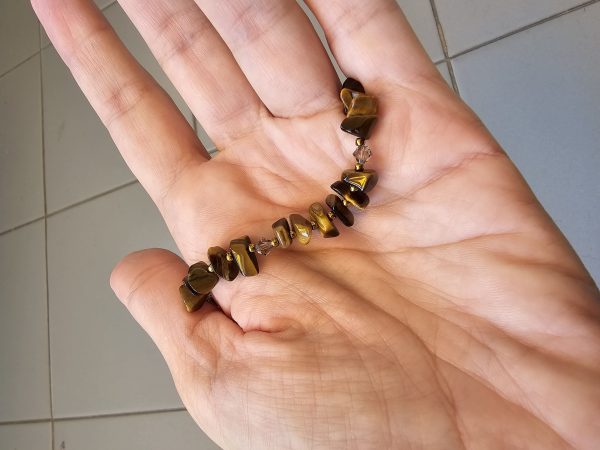 Pulsera de Ojo de Tigre en Plata 925 – Joyería Artesanal de Piedras Naturales - Imagen 5
