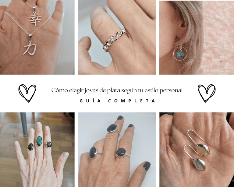 Cómo elegir joyas de plata según tu estilo personal: guía completa